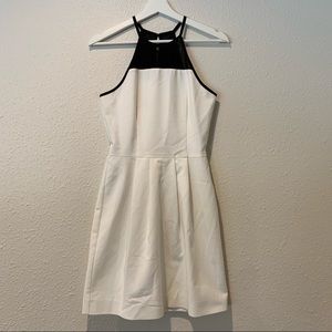 French connection black and white cocktail dress
